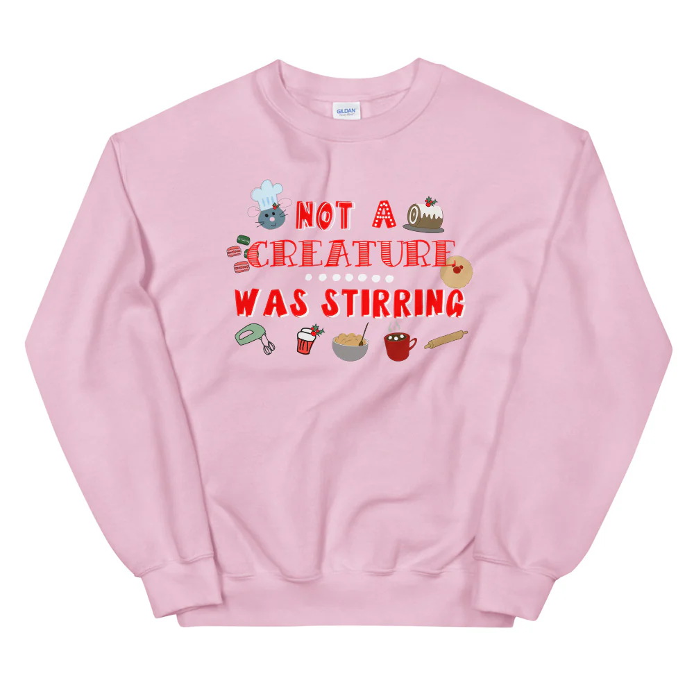 Remy Disney Christmas Sweatshirt Ratatouille Epcot Festival of Holidays Unisex Sweatshirt